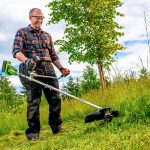 AKU krovinorez GREENWORKS GD40BCB2 40V