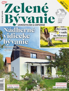 Titulka časopisu Zelené bývanie jar/2025